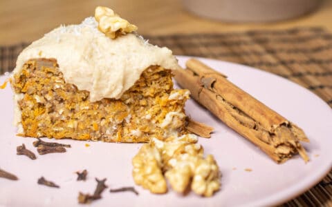 Whole food carrot cake