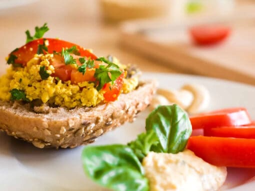 A photo of the dish Tofu-R&uuml;hrei